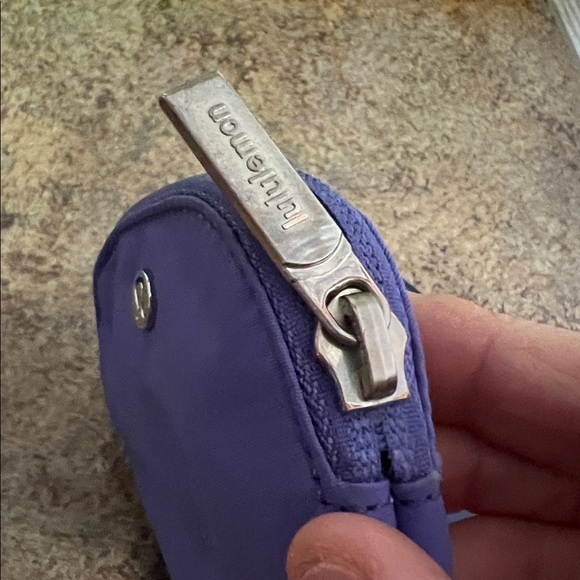 Lululemon Navy and Purple Keychain Accessory Pouches - Picture 8 of 11